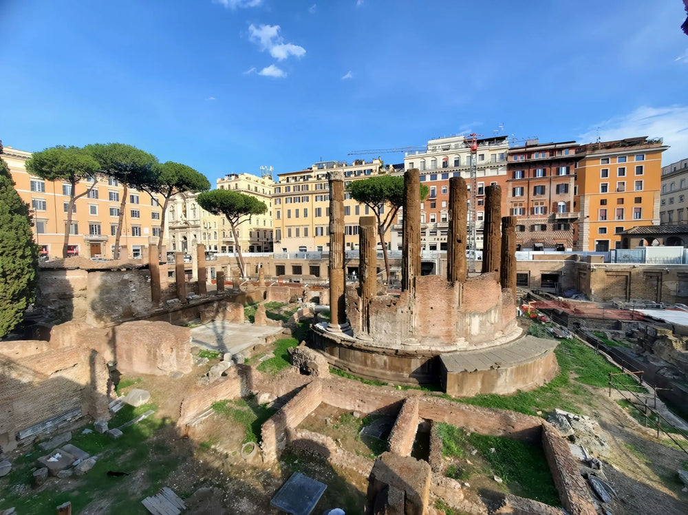 Largo di Torre Argentina ancient ruins in Rome