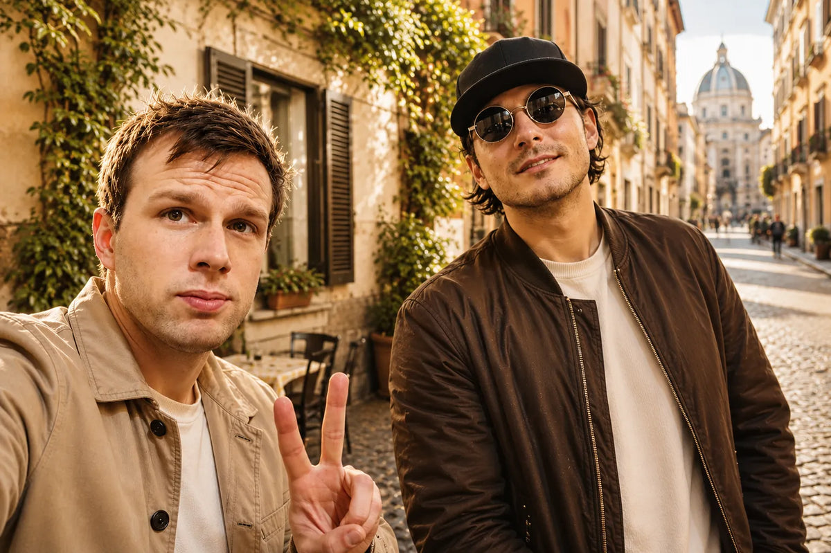 Roma Unlocked team in Rome