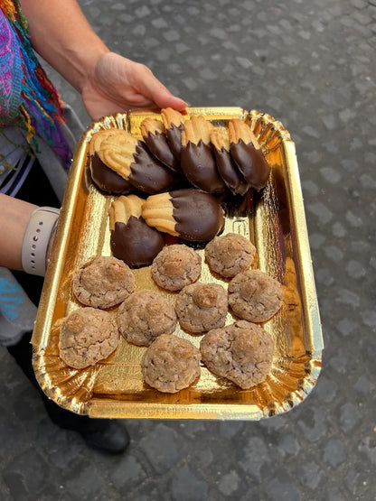 Traditional Italian biscuits enjoyed in Trastevere
