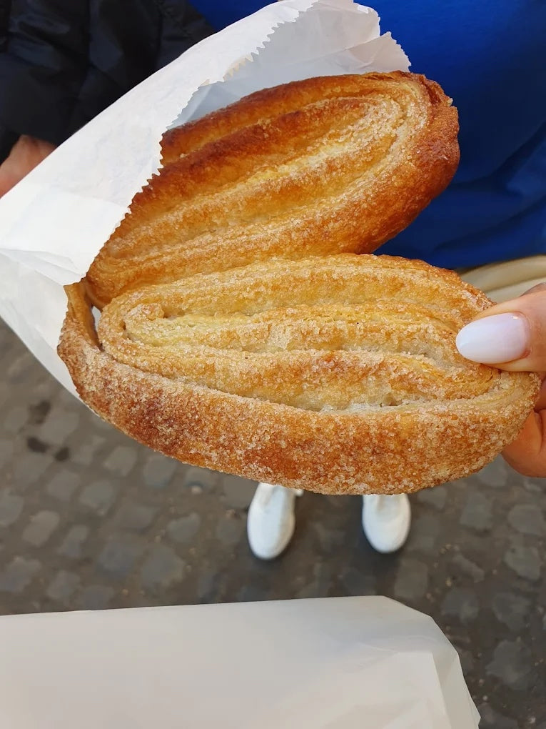 Traditional Italian pastry enjoyed during a food tour in Rome